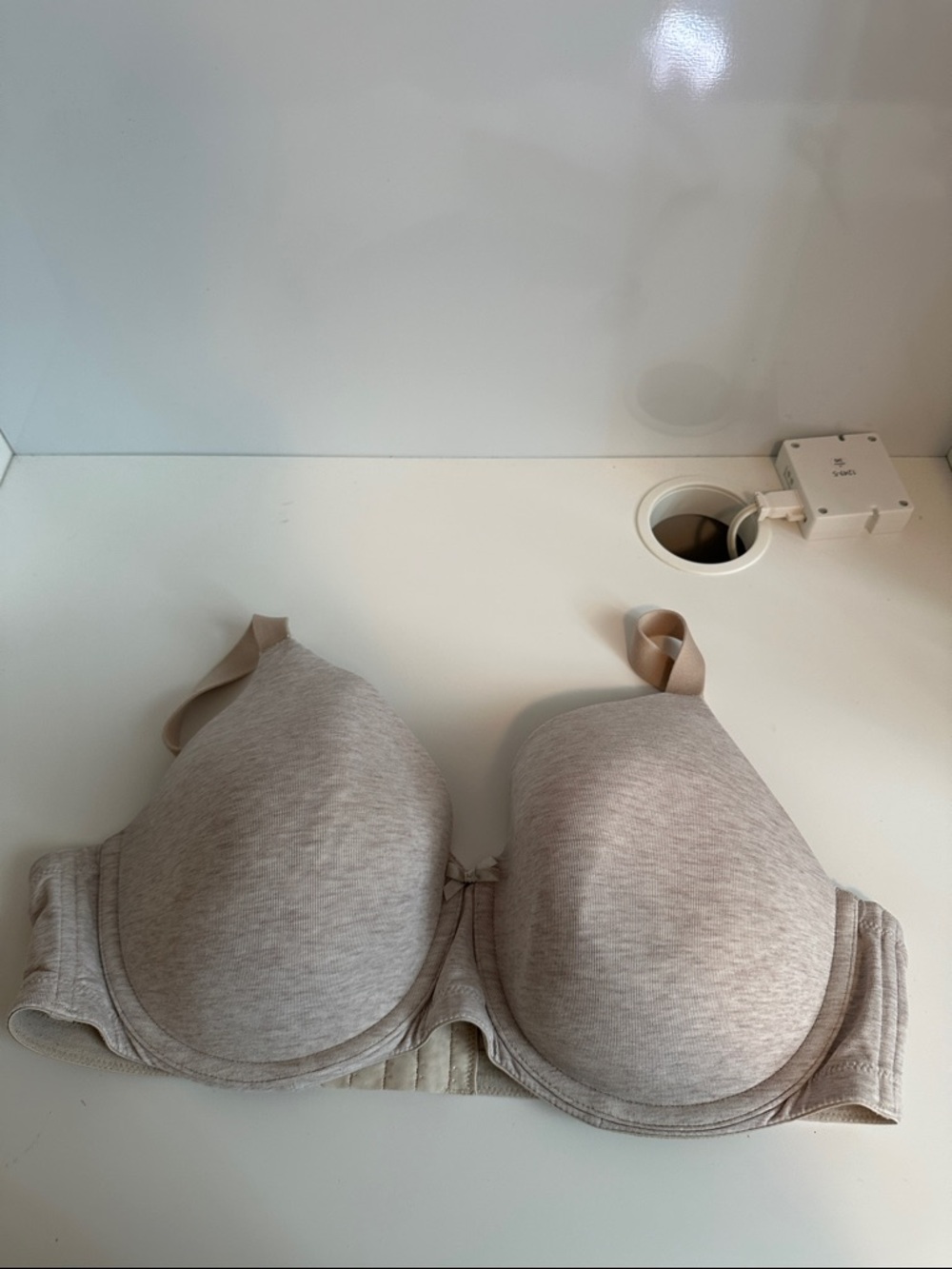 Ambrielle Light Taupe Lined Everyday Bra